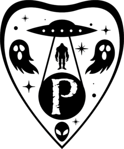 Paranormality Magazine The Podcast hosted by Darren Marlar logo